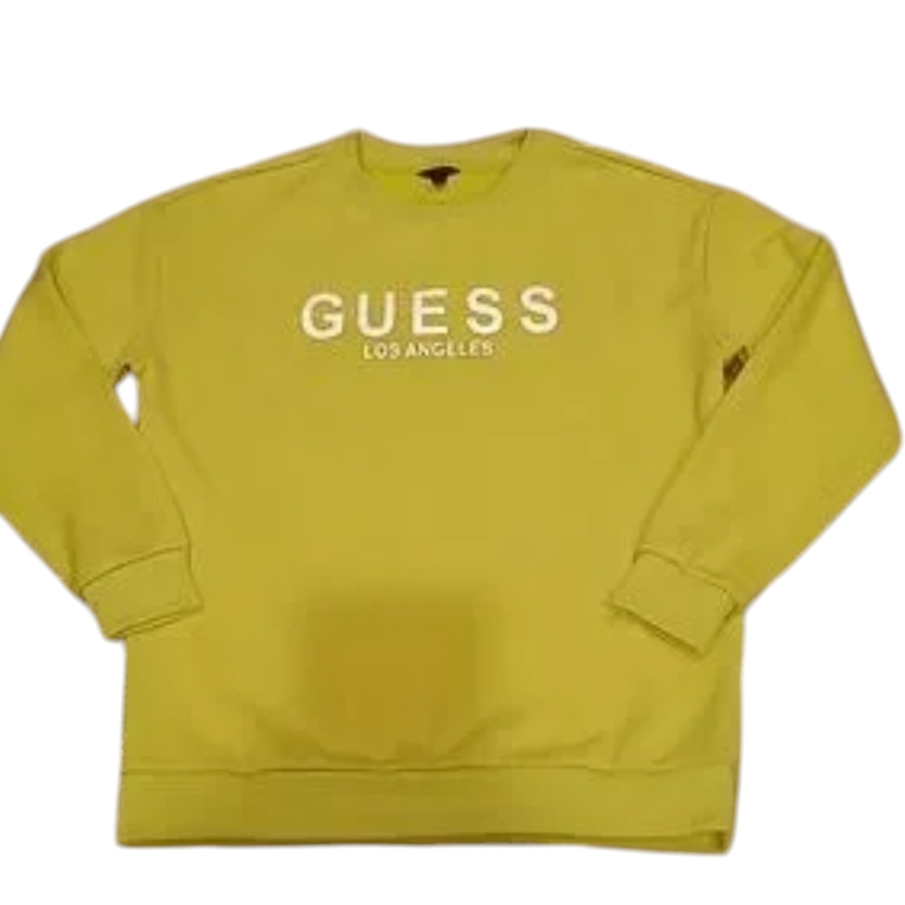 Guess Los Angeles Men's Sweatshirt - Mustard Yellow